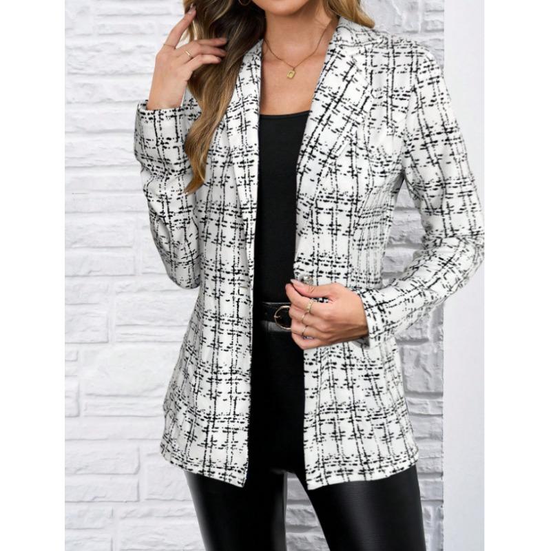 Women S Slim Fit Long Sleeve Mid Length Blazer For Women Casual Office Wear