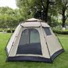 Hexagonal Quick-Open Portable Camping Tent - Thickened, Rainproof, Windproof.