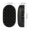Portable Hair Twist Comb Black People Curly Comb Brush Dirty Bun Combs Afro Agic Hair Brush Steel Needle Comb Braid Care Tool  Men'S Hair Cleaning
