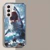The Mouth of the Deep Sea Evil Shark Phone Case For Samsung A16 A26 A36 A56 A17 A15 A25 A35 A55 A14 A24 A34 A54 A04S A05S Galaxy