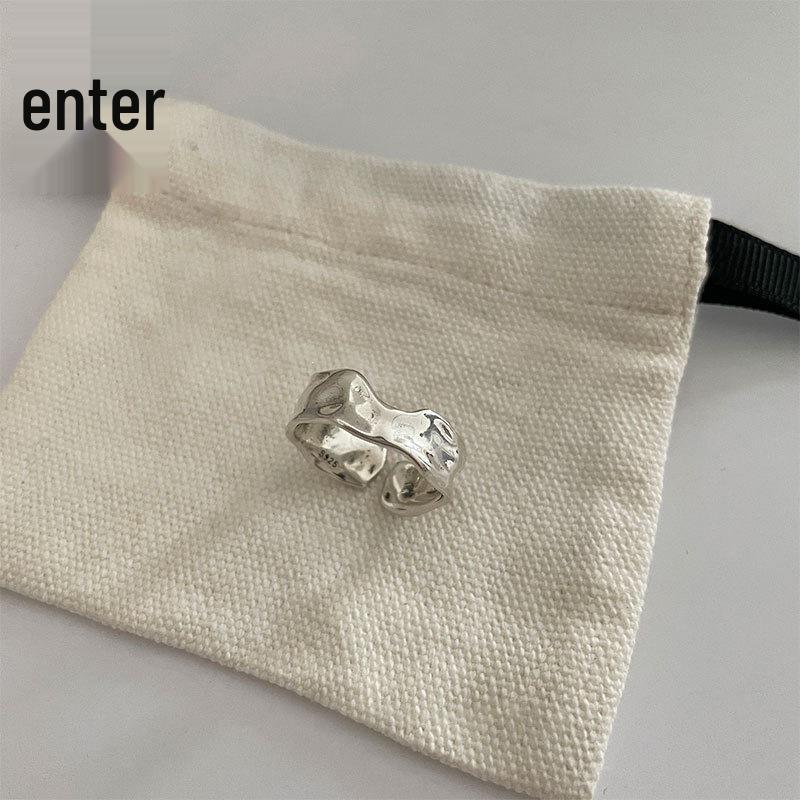 Women's Trendy Geometric Irregular Index Finger Ring - Niche Design, Cold Style