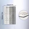 Aluminum Braille Learning Board Efficient Braille Self-Learning Tool  Adult Beginner