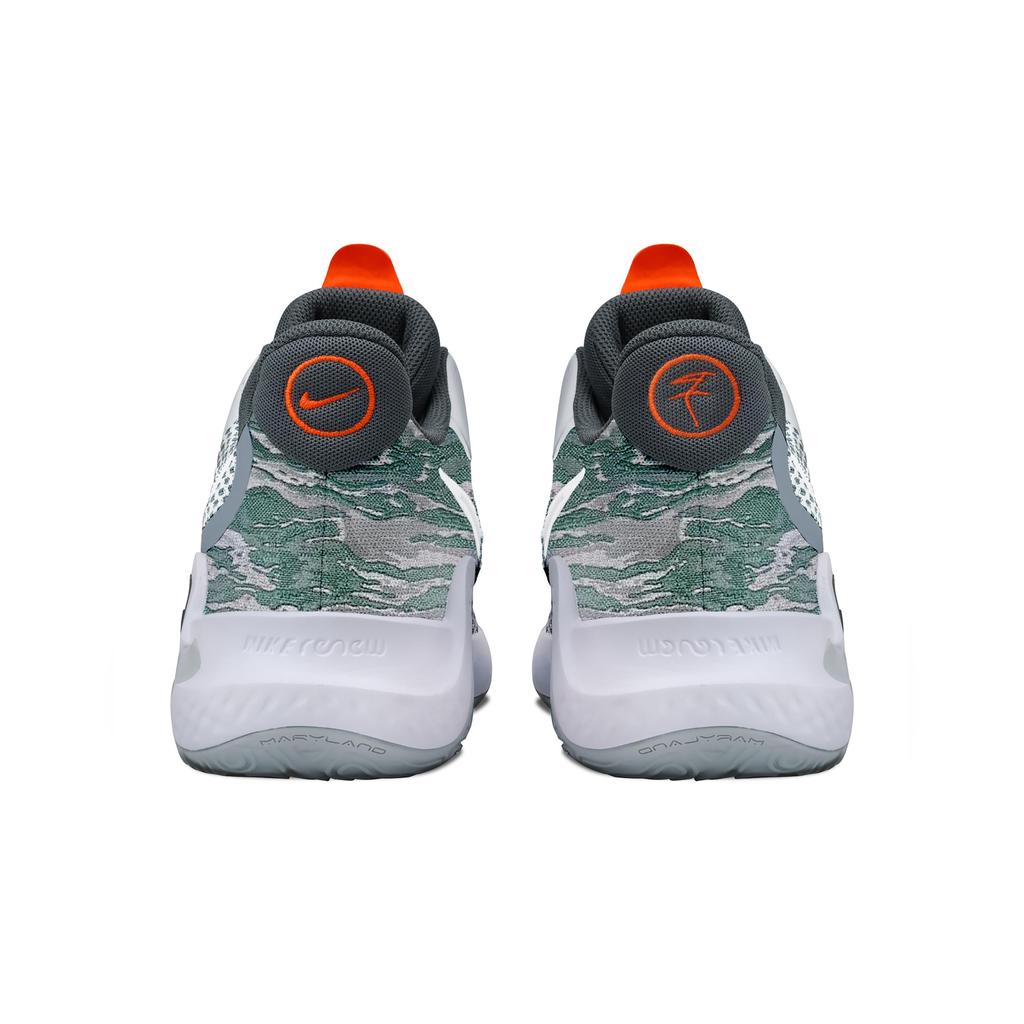 Nike KD Trey 5 IX Cushioning Abrasion Resistant Impact Resistant Super Light Mid top Basketball Shoes Unisex Light Gray CW3402-011(Team529-)