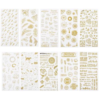 2Pcs/Pack Transparent Decor Stickers Resin Fillings UV Epoxy Resin Filler for DIY Silicone Molds Crafts Phone Case Accessories