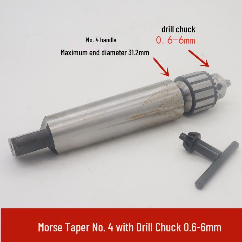 Morse Taper Shank Drill Chuck Set 1-13mm with Bench & Magnetic Drill Compatibility