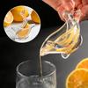 Manual Lemon Squeezer Kitchen Fruit Mini Manual Juicer Bird Shape Transparent Portable For Orange Kitchen Home Slip Tool