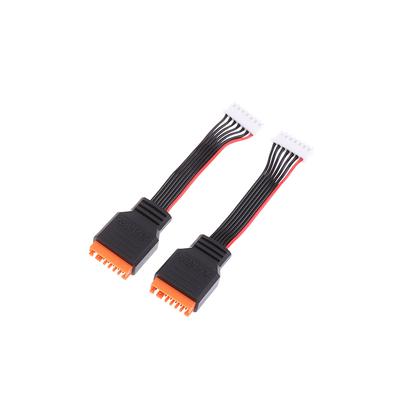 2 Pcs Câble d'Extension de Chargeur Tête d'Équilibrage Pour Batteries Lithium 2-6S Adapté Pour Hota A6 A12