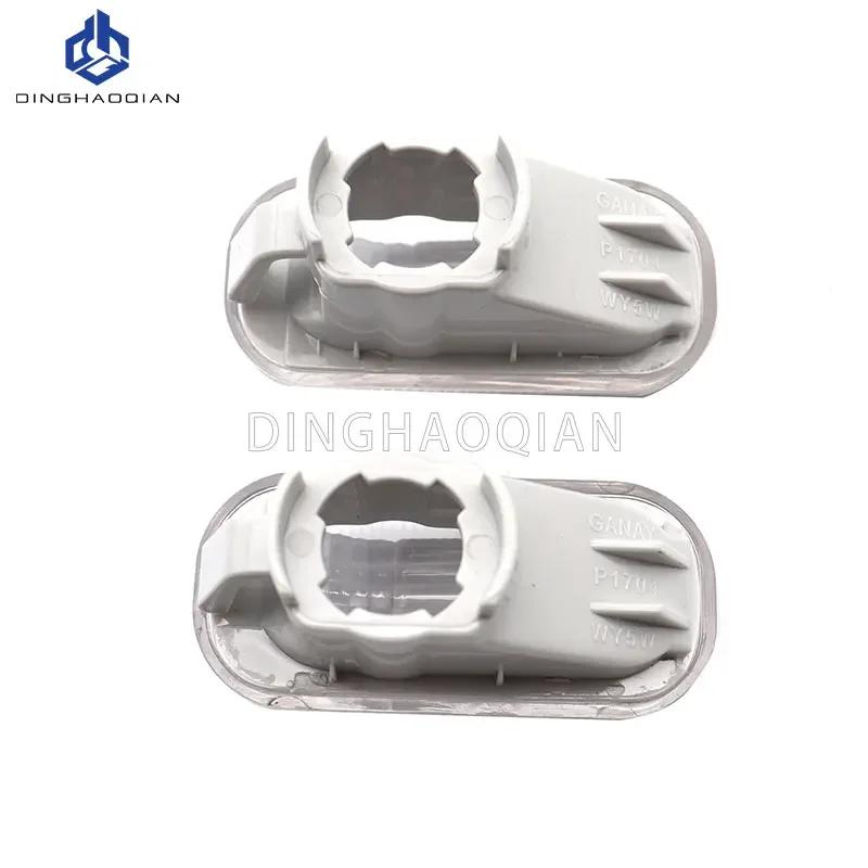 Dinghaoqian White Color Car Side Turn Signal Light Front Fender Marker Lamp For Honda Civic City Stream Odyssey CR-V FIT JAZZ
