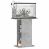 VidaXL Aquarium Stand Concrete Grey 60.5x36x72.5 Cm Engineered Wood 833643