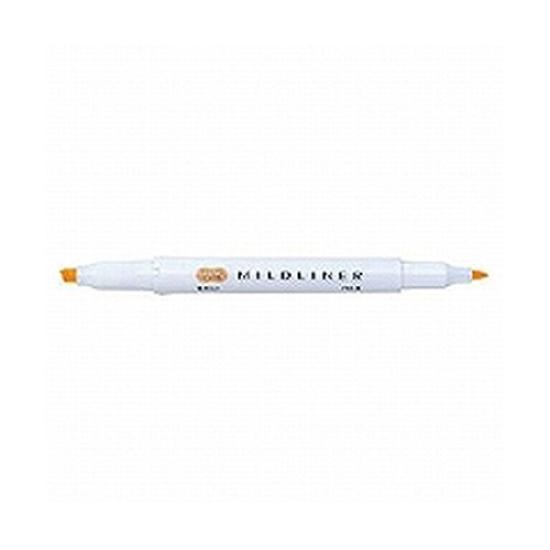 Zebra Mildliner Highlighter Pen Orange 5-Pack Set Made in Japan