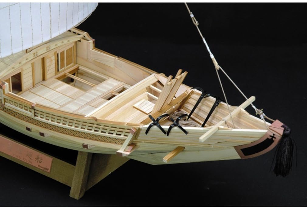 Woody Joe 1/72 Hishigaki Kaisen Wooden Model Assembly Kit (Ship)