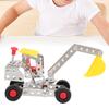 DIY Assembling Building Blocks Metal Engineering Car Children Educational Toy Model865