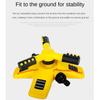 360° Automatic Rotating Sprinkler - 3-Arm Tandem Sprinkler for Nursery Irrigation & Garden Watering