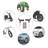 8-in-1 Tubeless Tyre Puncture Repair Kit for Car, Bike, Scooter & SUV – Universal Emergency Flat Tire Fix Tool Set with Storage Bag (Assorted)