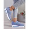 2025 Fall New Arrival Women's Chunky Sole Platform Sneakers - Sporty Knit Casual Shoes
