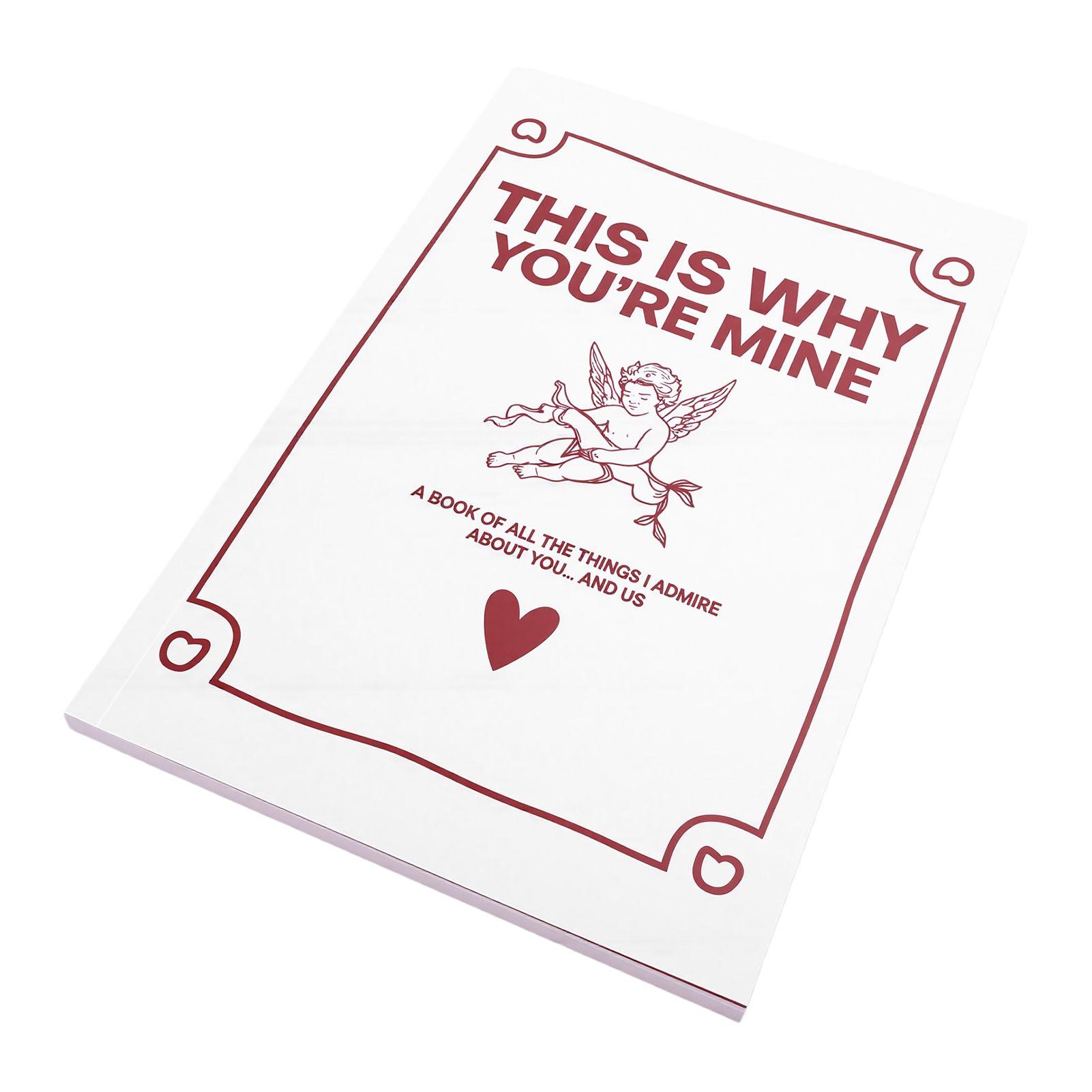 

Fill in The Blank Love Book Unique Creative Meaningful A Couples Keepsake Book for Anniversary Present