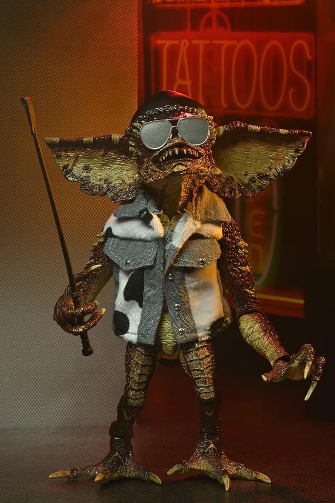 Gremlins El Nuevo Nacimiento de una Nueva Especie Tatuaje Gremlins Figura de Acción Definitiva 2PK Marrón Mediano 653412 2