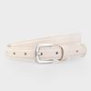 First Layer Cowhide Women'S Belt Summer Leather Decoration With Skirt Narrow Belt
