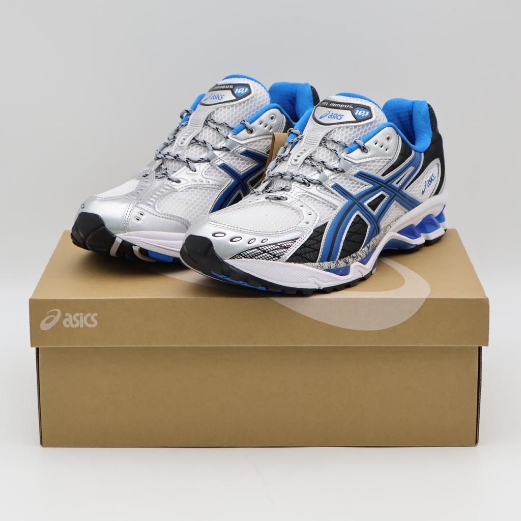 1203A543-101 Asics Gel-Nimbus 10.1 Weiß Directoire Blau (Herren)