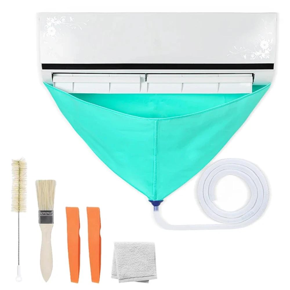 1-10 Stück Klimaanlagen-Reinigungsabdeckung Set Wasserdicht Ablauf zum Waschen Klimaanlagenwasser Ablaufrohr Klimaanlagenreiniger Ac Reinigung