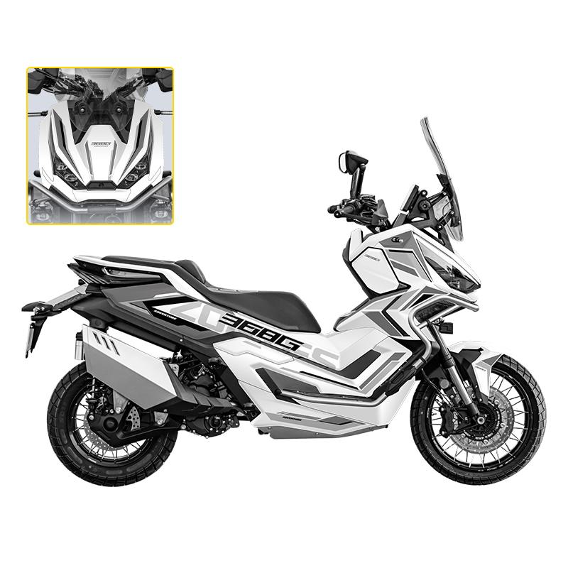 For ZONTES 368G Motorcyle Pattern Fairing Stickers Kits Pasted On Body Paint Parts Area Accessories Decoration Stickers