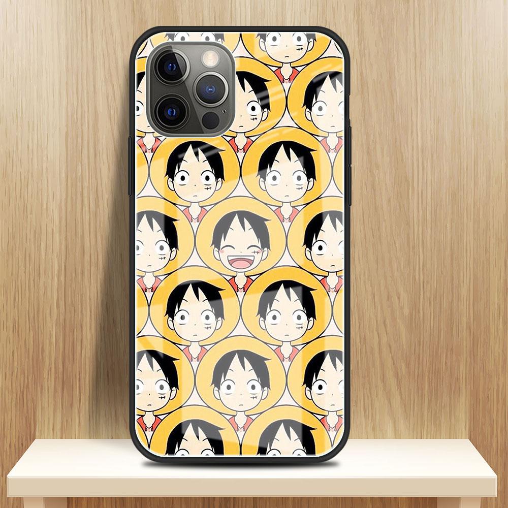 Funda de vidrio templado de una pieza para iPhone 13, 11, 14, Pro, 12, 7, 8 Plus, SE 2022, XR, X, XS Max, 6, 6S