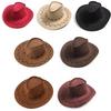 Fashion Simple Kids Cowboy Hat Western Child Cowgirl Hats Halloween & Birthday Costumes Accessories Holiday Decorations