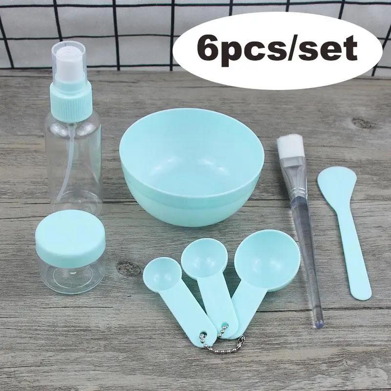 8pcs/Set DIY Face Mask Mixing Tools - Facial Applicator Spatula Mask Bowl Spoons -Applying Masks And Skin Care Products