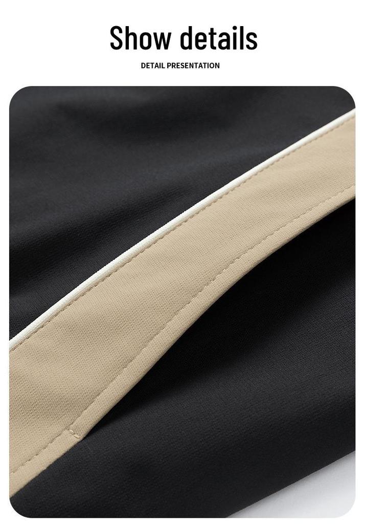 2024 Autumn Men's High-End Stand Collar Casual Jacket