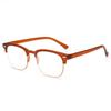 Large Rivet Reading Glasses New  Collapsible Floor Stand Fashion Ultra Light Presbyopia Eyeglasses Men And Women +1.0+4.0