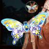 Handmade Mid-Autumn Festival Lantern DIY Material Bag Paper Handheld Glowing Lantern with LED Light Luminous