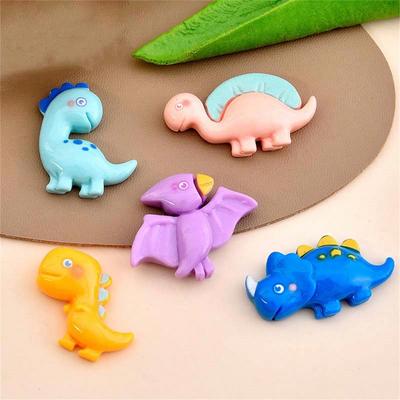 5pcs Random Style Dinosaur Refrigerator Magnets, Office Memo, Kitchen Home Decor Magnets