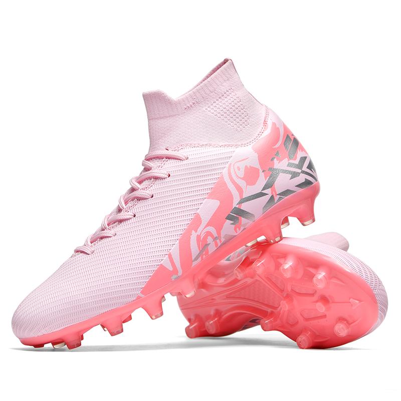 New Men Women Professional Soccer Shoes Unisex Futsal High-quality Football Boots Ultralight Hot Sale Cleats FG Sneakers