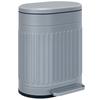 20L Metal Kitchen Bin, with Soft-Close Lid - Grey