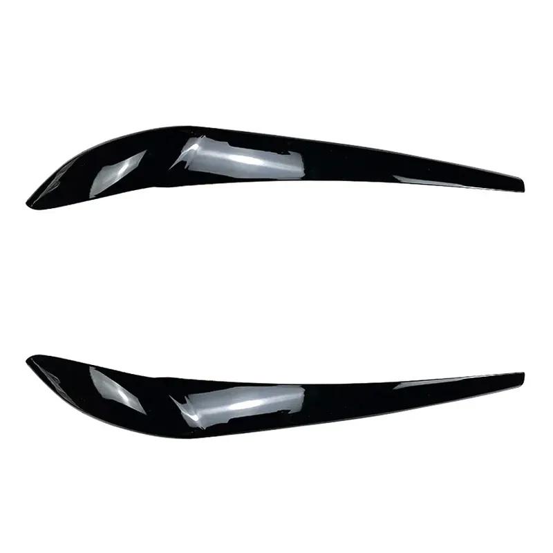 Headlight Eyelids Eyebrows Body Kit Sticker Tuning Gloss Black ABS Plastic For BMW X3 F25 X4 F26 2014 2015 2016 2017 2018