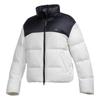Stand Collar Long Sleeve Simple Color Block Down Jacket Women Outerwear KL6053