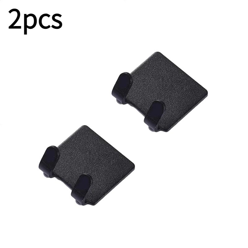 Adhesive Razor Holder Wall Mounted Bathroom For Shower Hook Rack Gillette Shaver Shaving Holder Black Plastic Hook