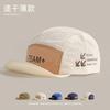 New Color-blocked Five-panel Quick-drying Hat for Summer Outdoor Sun Protection Baseball Cap Soft Brim Sports Hat Women for Man