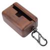 Wood Earbuds Case Fit for     BYRD   Earphones Walnut Wood Earbuds Protective Cover