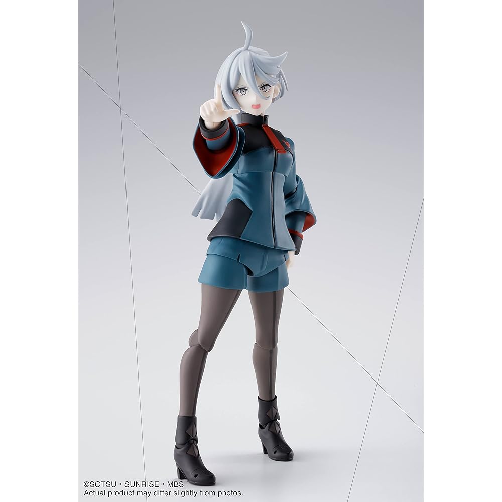 TAMASHII NATIONS Mobile Suit Gundam Witch from Mercury Mio Rin Rembran Action Figure S.H. Figuarts Collectible Toy