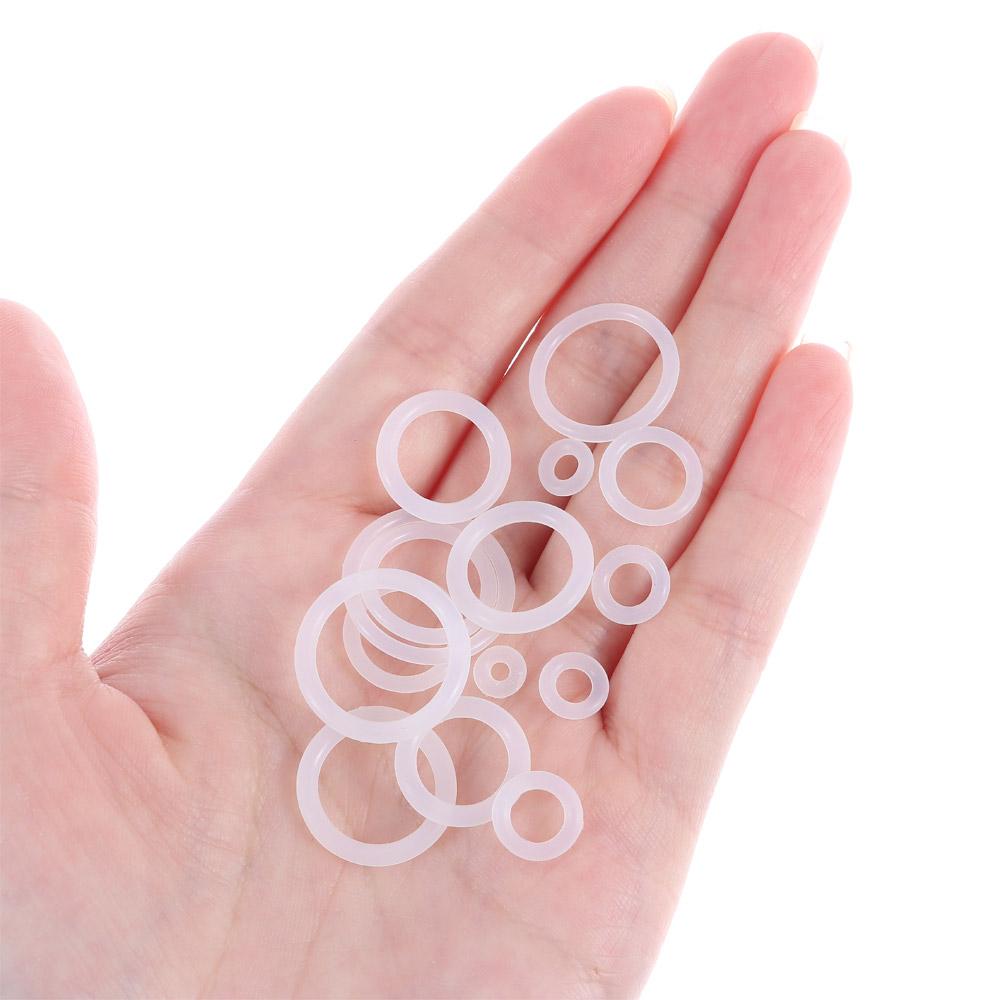 225PCS Food Grade Silicone O Rings Assortment Kits Silicone Ring Gasket  Car Auto Vehicle Repair