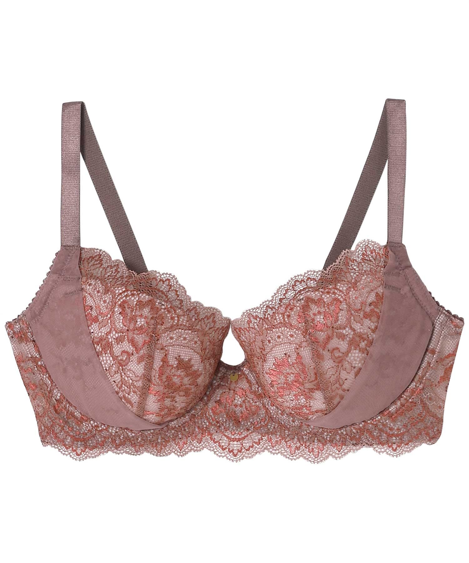 

Бюстгальтер, который делает большую грудь визуально меньше Подходит до чашки G Бюстгальтер BYJ268 BR F65 [Amphi] [Минимизирующий бюстгальтер] [Серия BYJ368] Женский