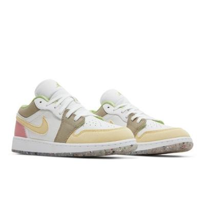 Air 1 Low SE GS Pastel Grind Low-top Retro Sneakers DJ0341-100
