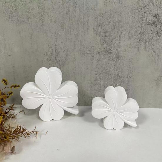 Silicone Four-Leaf Clover Mould for Casting Non-Stick Plaster Mold for Soy