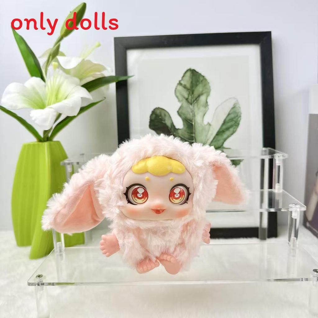 Baby Three Plush Rabbit Keychain With Pp Cotton Filling For Kids And Adults