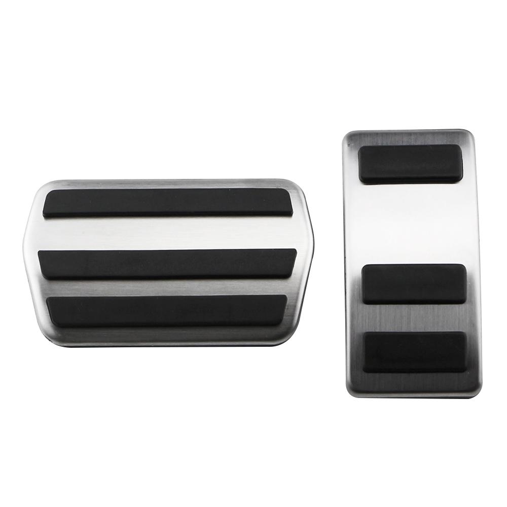 

Car Pedals for Ford Focus 2019-2022 Edge Lincoln Aviator Pads AT Gas Brake Pedal Cover Stainless Steel Parts