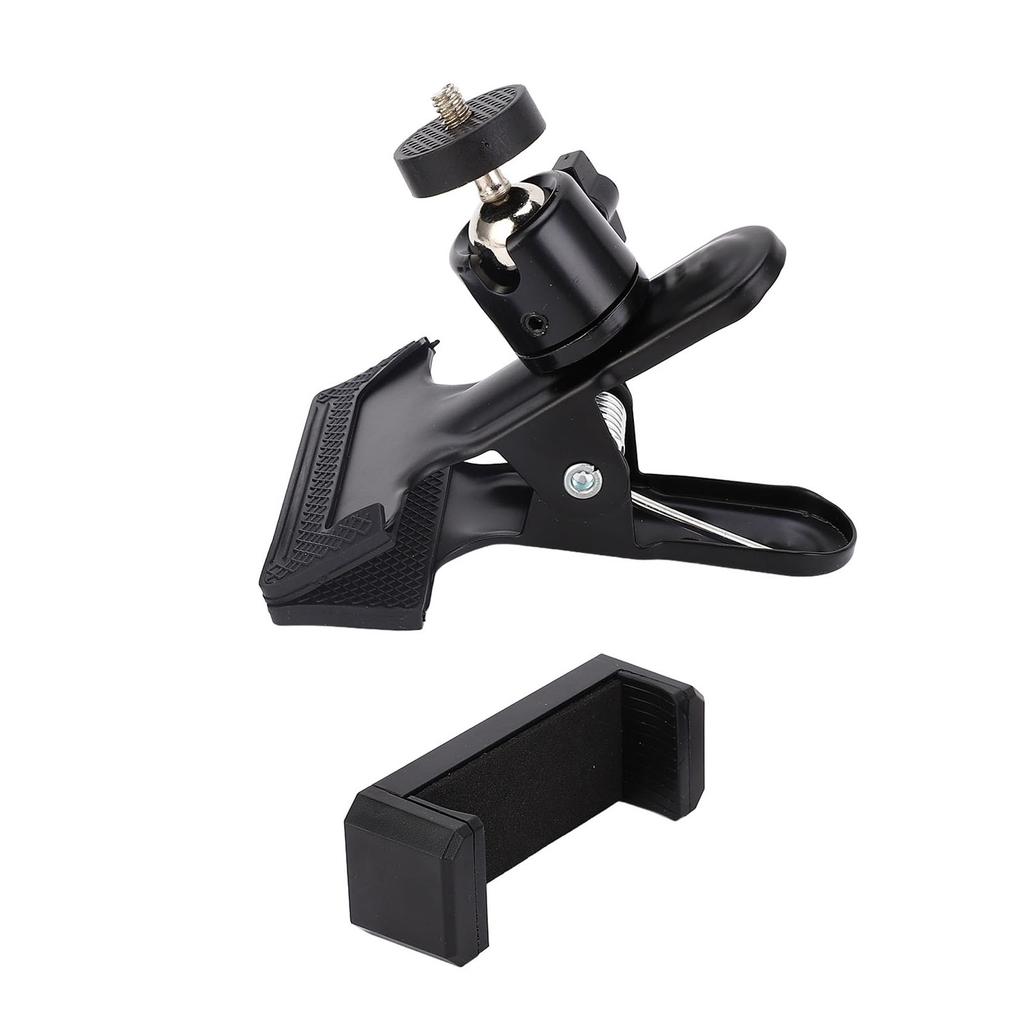 Guitar Head Clip Portable Multifunctional Sturdy Guitar Head Phone Holder Mount for Livesteaming