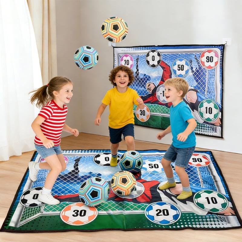 Kids Football goal Game Set With Gripping Spheres For concentrated Practice And Shared amusement