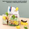 Plastic Bag Sealer Banana Fridge Magnet Food Sealing Clip Moisture-proof Fresh-keeping Clips