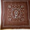 Used Large Stole with Key Motif and Paisley Pattern